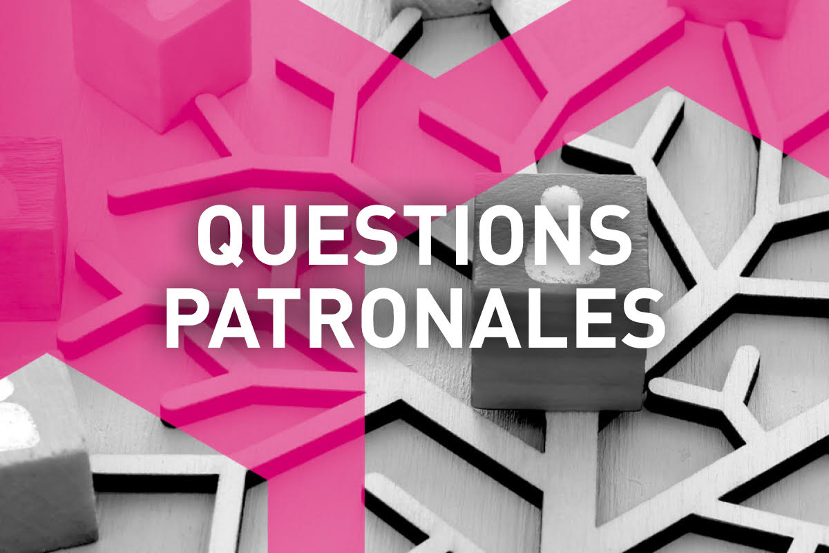 Encart Question patronales